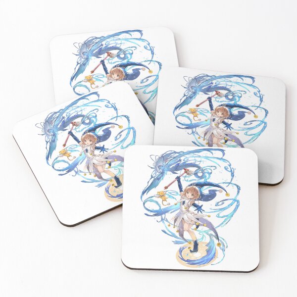 Item preview, Sakura and the Watery card Sticker designed and sold by TristanJacksa.