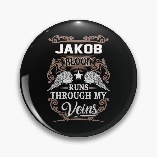 Item preview, Jakob Name T Shirt - Jakob Blood Runs Through My Veins  Gift Item Tee designed and sold by anthonyodo.