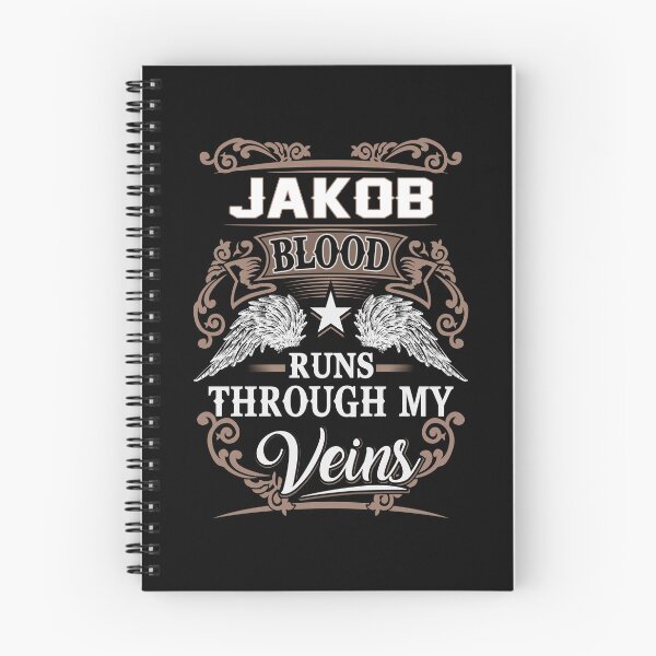 Artikelvorschau, Jakob Name T Shirt - Jakob Blut läuft durch mein Adern Geschenkartikel T-Shirt entworfen und verkauft von anthonyodo.