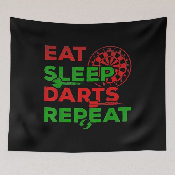 Item preview, Darts Player Eat Sleep Darts Repeat I Playing Darts  designed and sold by doriaali.