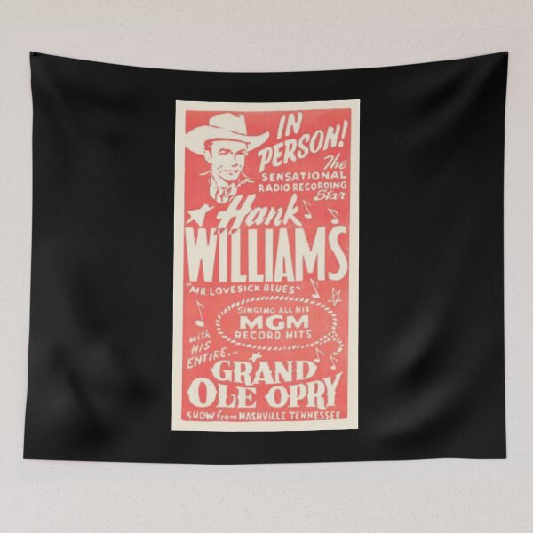 Item preview, Hank W.illiams Vintage G.rand Ole O.pry Poster designed and sold by TroyEDavis8.