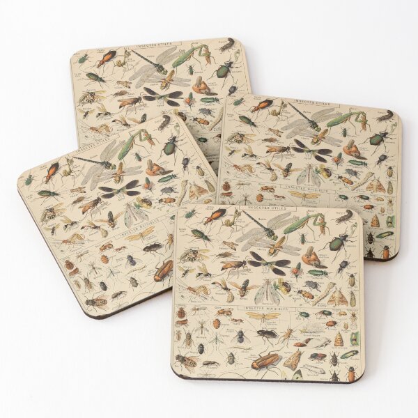 Item preview, Insectes - Adolphe Millot designed and sold by starrylite.