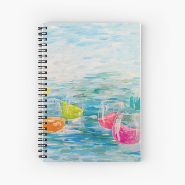 Law of Gravity Spiral Notebook