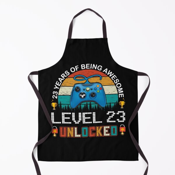 Item preview, 23 Years Of Being Awesome Level 23 Unlocked Gamer designed and sold by PansyBoyd.