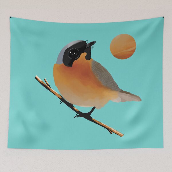 Item preview, Spectacled Monarch designed and sold by Karin Taylor.