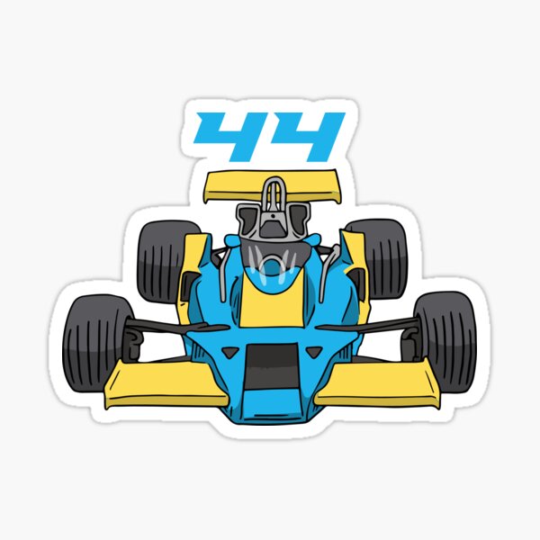 Cool F1 dessiné à la main - F 1 Mercedes Amg Petronas Sticker