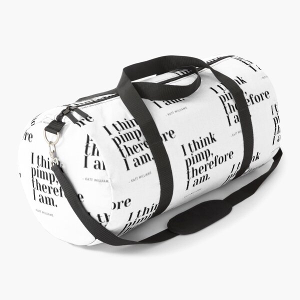 Item preview, I Think Pimp Therefore I am Funny Katt Williams Quote Premium Scoop designed and sold by FathersDayShir.