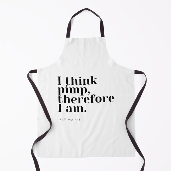 Item preview, I Think Pimp Therefore I am Funny Katt Williams Quote Premium Scoop  designed and sold by FathersDayShir.