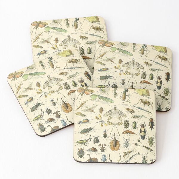 Item preview, Insectes A - Adolphe Millot designed and sold by starrylite.