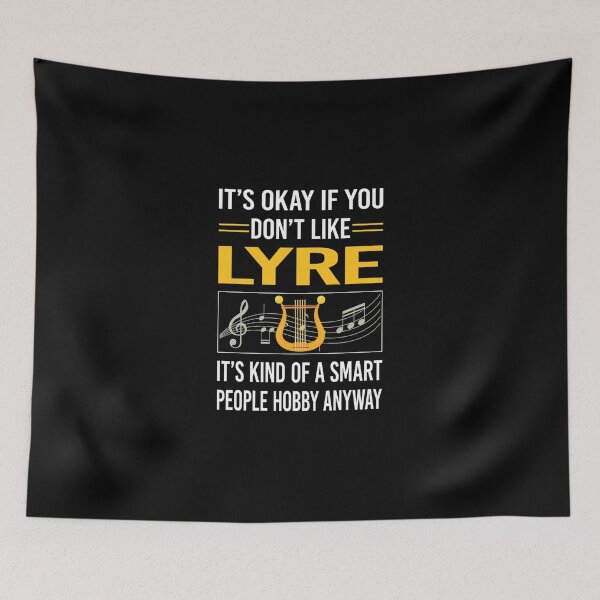 Item preview, Funny Smart People Lyre Classic T-Shirt designed and sold by desireeowe.