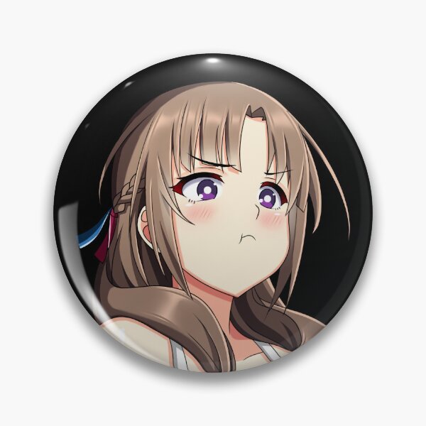 Item preview, Mamako Oosuki Pouting Cute Kawaii Anime Waifu designed and sold by Kawaiifu69.