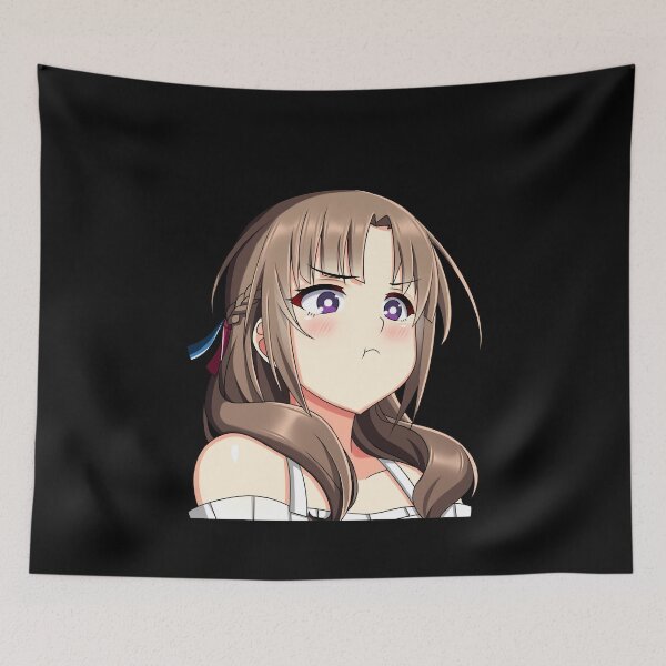 Item preview, Mamako Oosuki Pouting Cute Kawaii Anime Waifu designed and sold by Kawaiifu69.