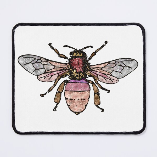 Item preview, Glitter bee – pink tones designed and sold by Lolly's Lane Shoppe.