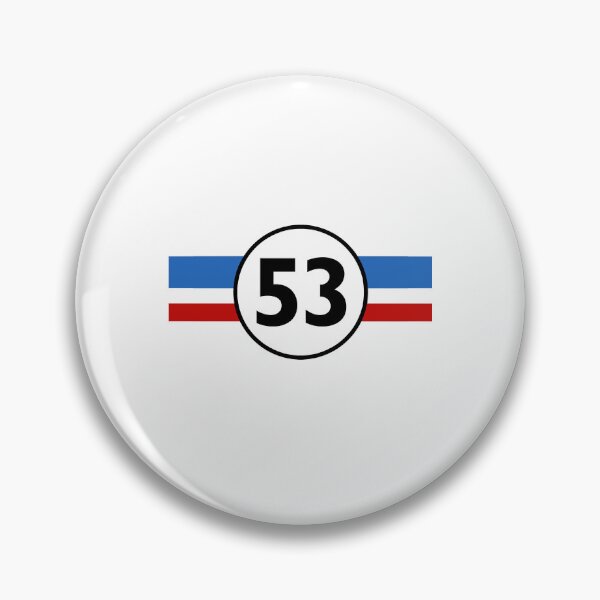 Item preview, Herbie 53 Racing Car 1963s Circle Logo designed and sold by JamesG0.