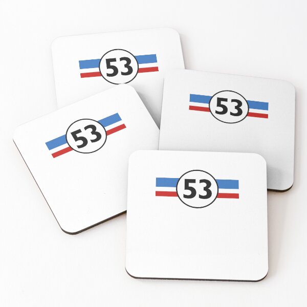 Item preview, Herbie 53 Racing Car 1963s Circle Logo designed and sold by JamesG0.