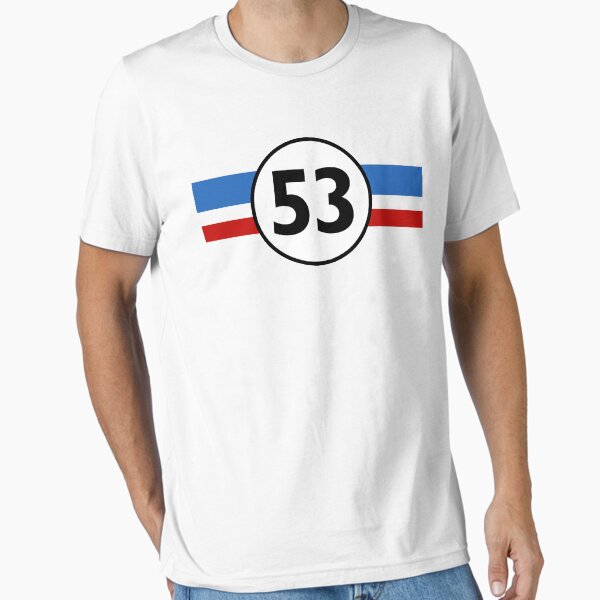 Vista previa del artículo con la obra «Logotipo del círculo de Herbie 53 Racing Car 1963s», diseñado y vendido por JamesG0.