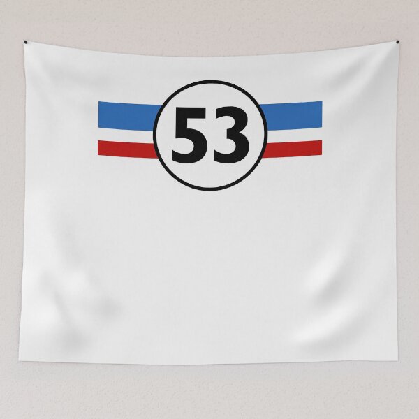 Item preview, Herbie 53 Racing Car 1963s Circle Logo designed and sold by JamesG0.