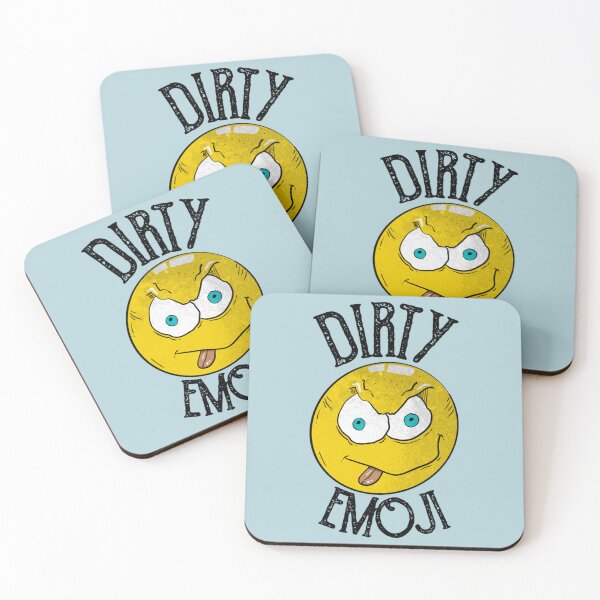 Item preview, Dirty Emoji - Confused and slightly suggestive      designed and sold by brendonlantern.