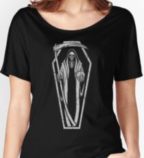 Camiseta ancha para mujer Santa Muerte