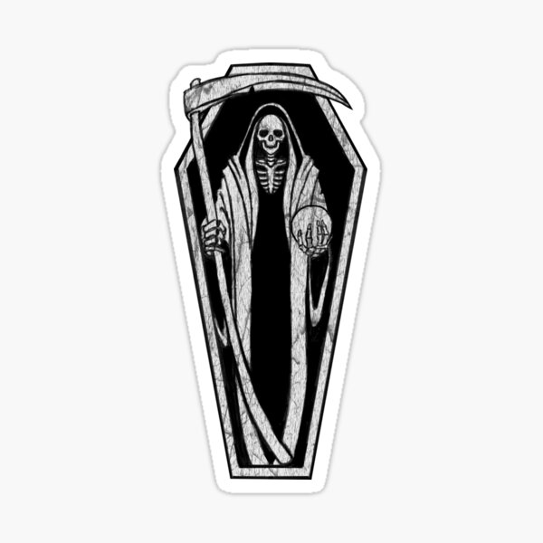 SANTA MUERTE MI NIÑA BLANCA STICKER CALCOMANIA DECAL DE VINILO 10"👍