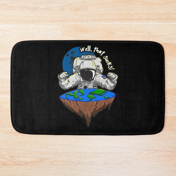 Item preview, Funny Moon Landing Flat Earth That Sucks Space designed and sold by nvuot24.