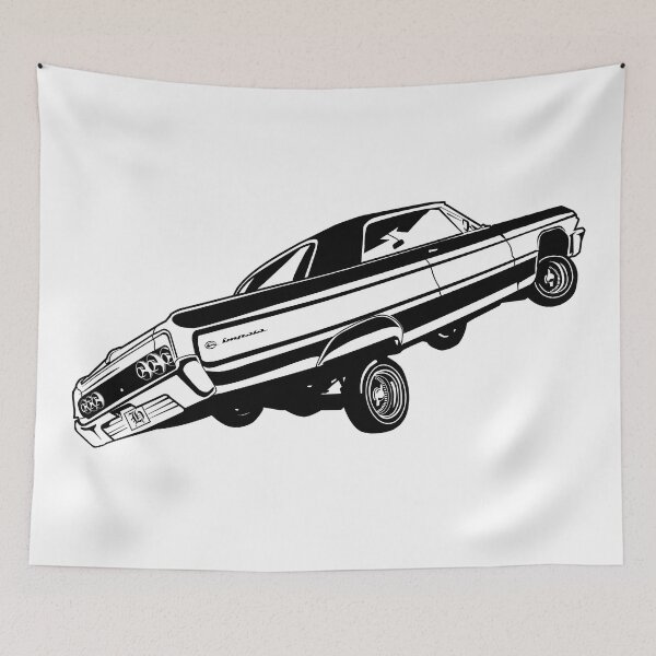 Item preview, 64 impala lowrider designed and sold by alfredomarquez.