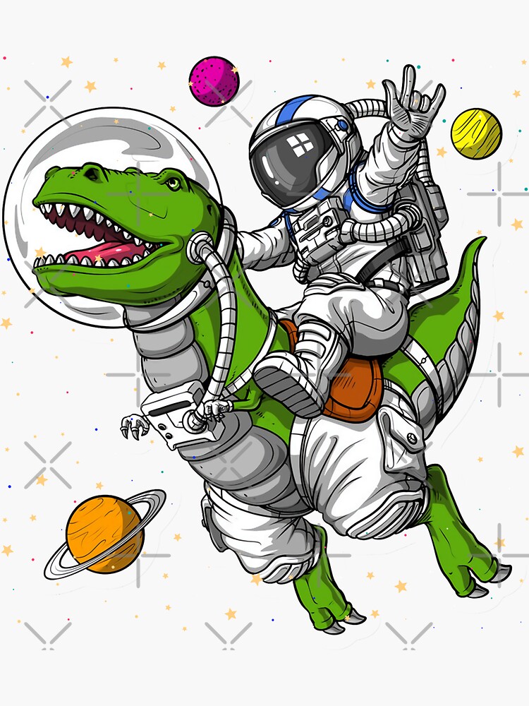 Astronaut Riding T-Rex Dinosaur Astro T-Rex Space T Shirt Astronaut Riding T-Rex Dinosaur Astro T-Rex Space T Shirt