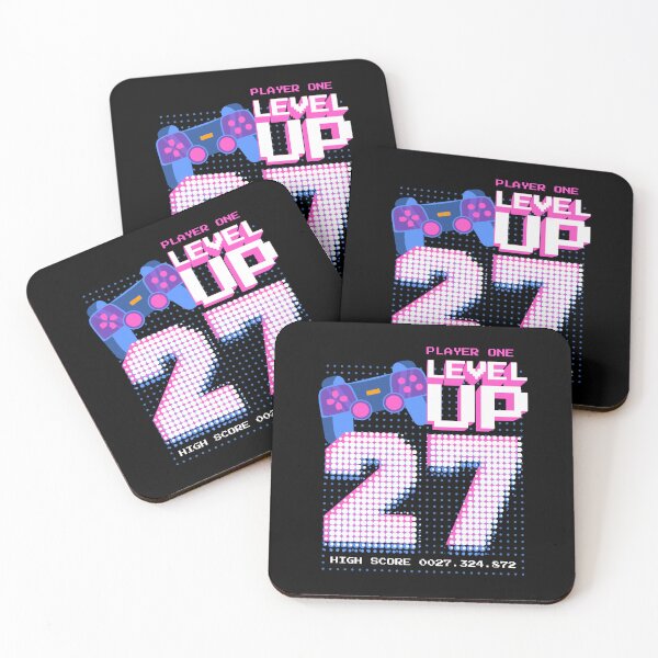 Item preview, Player One Level Up 27 designed and sold by patternprint1.