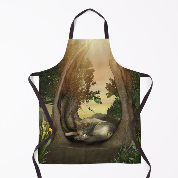 Item preview, Wonderful wolf and butterflies designed and sold by nicky2342.