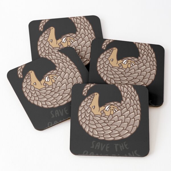Item preview, Save the Pangolins - Curled up Pangolin Classic . designed and sold by wygalorebaug.