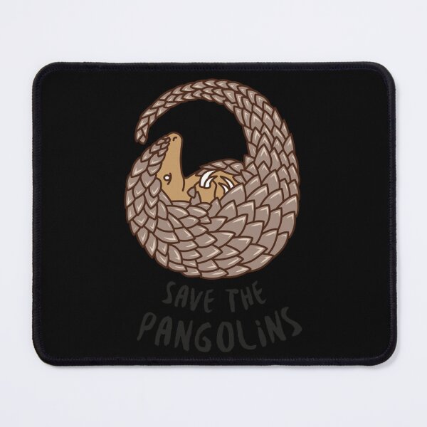 Item preview, Save the Pangolins - Curled up Pangolin Classic . designed and sold by wygalorebaug.