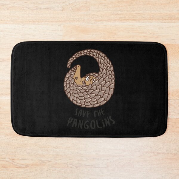 Item preview, Save the Pangolins - Curled up Pangolin Classic . designed and sold by wygalorebaug.