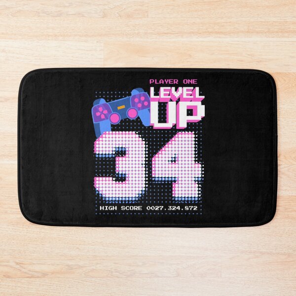Item preview, Player One Level Up 34 designed and sold by patternprint1.