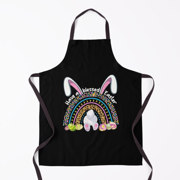 Item preview, Easter Day Rainbow Leopard Eggs Bunny Have A Blessed Easter  designed and sold by terrycar.