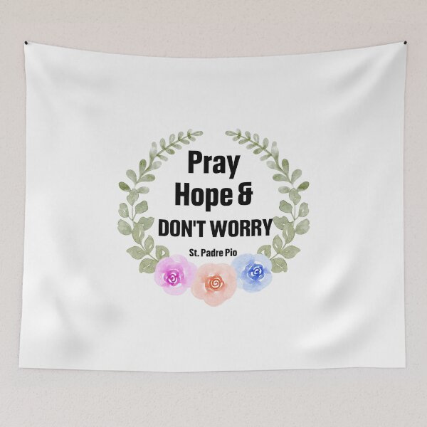 Item preview, Pray Hope and Don't Worry designed and sold by SusurroBendito.
