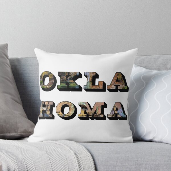 Item preview, Oklahoma w/ National Landmarks designed and sold by Pajamurai.