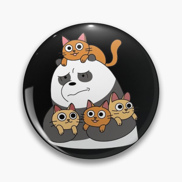 Item preview, Cute Animal Friendly Panda Classic .                 designed and sold by hadderyagutt.
