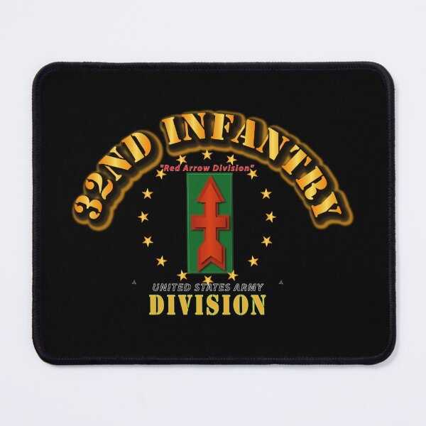 Item preview, Army - 32nd Infantry Division - Red Arrow Division designed and sold by Military Insignia Products.