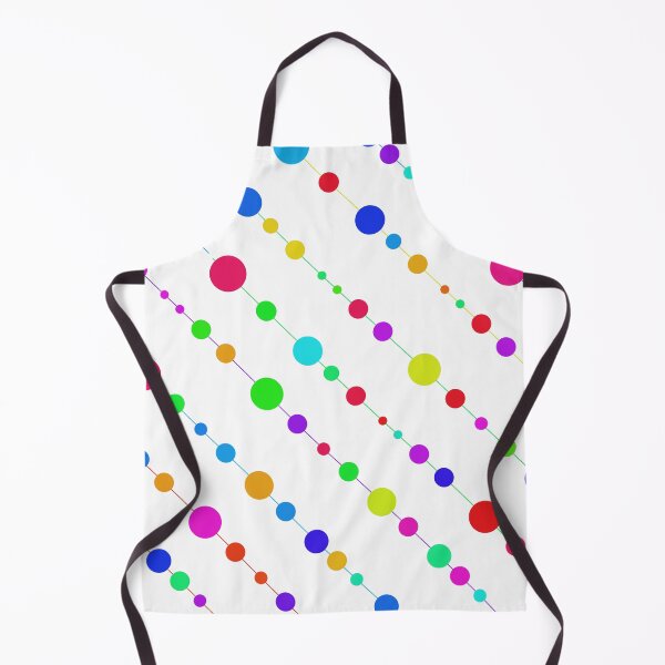 Item preview, Multicolored Dots On Colorful Lines Pattern designed and sold by risingrocket.