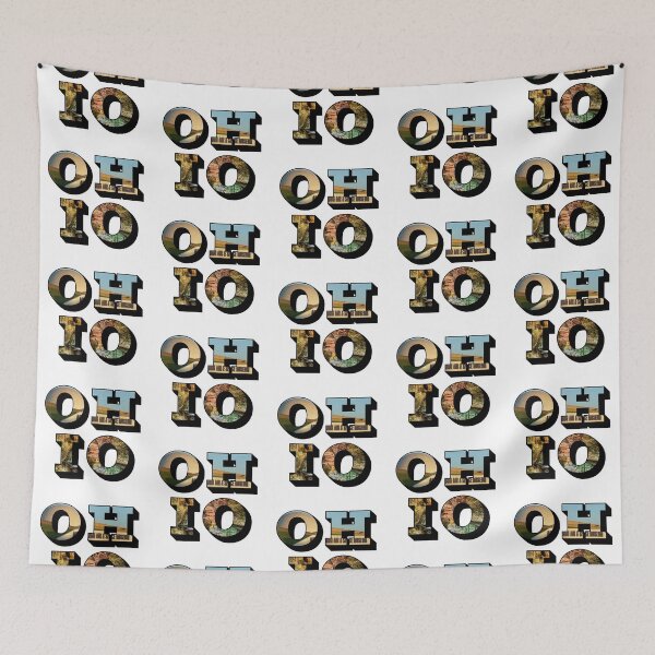 Item preview, Ohio w/ National Landmarks designed and sold by Pajamurai.