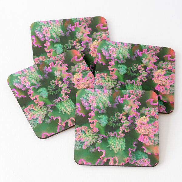 Item preview,  Green-Pink crazy dancing succulents by Iritof designed and sold by iritof.