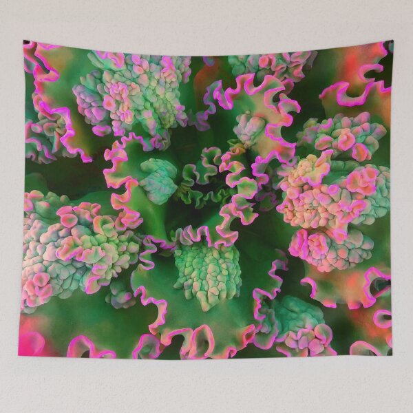 Item preview,  Green-Pink crazy dancing succulents by Iritof designed and sold by iritof.