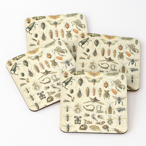 Item preview, Insectes B - Adolphe Millot designed and sold by starrylite.