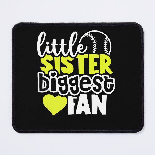 Item preview, Softball Little Sister Biggest Fan Shirts Teen Girls designed and sold by nvuot24.