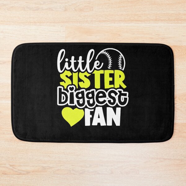 Item preview, Softball Little Sister Biggest Fan Shirts Teen Girls designed and sold by nvuot24.