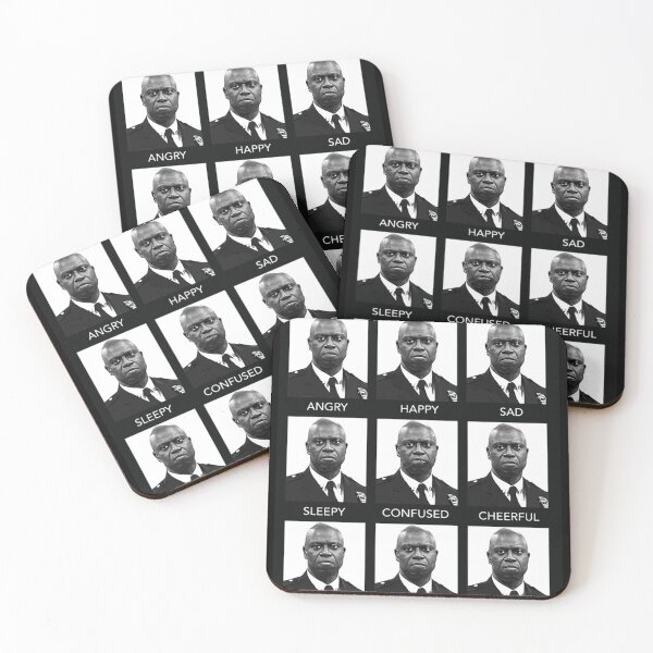 Item preview, Expressions Of Captain Holt, Brooklyn 99 Classic . designed and sold by hrnansrexach.