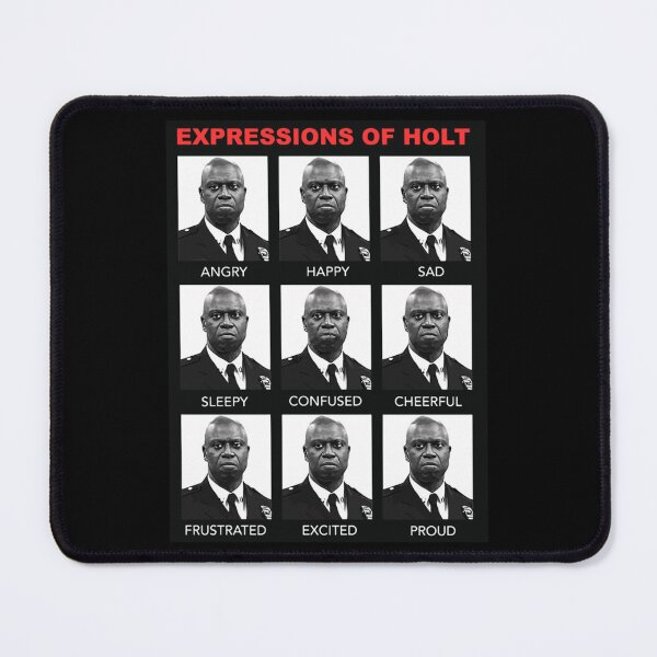 Item preview, Expressions Of Captain Holt, Brooklyn 99 Classic . designed and sold by hrnansrexach.
