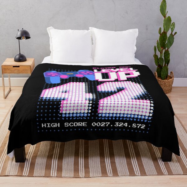 Item preview, Player One Level Up 42 designed and sold by patternprint1.