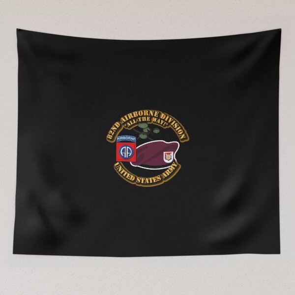 Item preview, Army - 82nd Airborne Div - Beret - Mass Tac - Maroon  - 1 Recon Sqn 17th Cav designed and sold by Military Insignia Products.