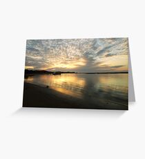 Rays of light Greeting Card